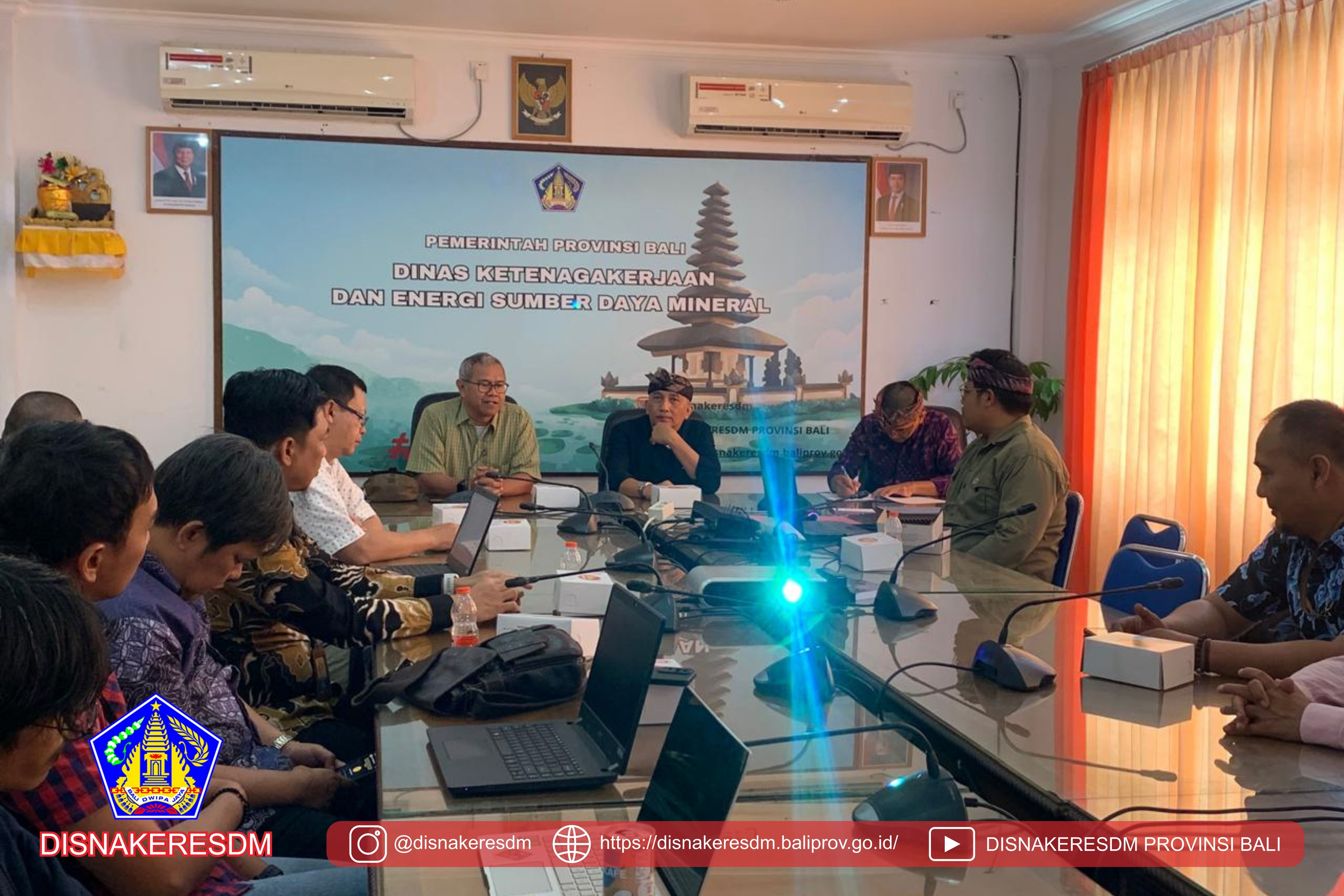 Kunjungan Kerja Dinas Energi Sumber Daya Mineral Provinsi Jawa Barat