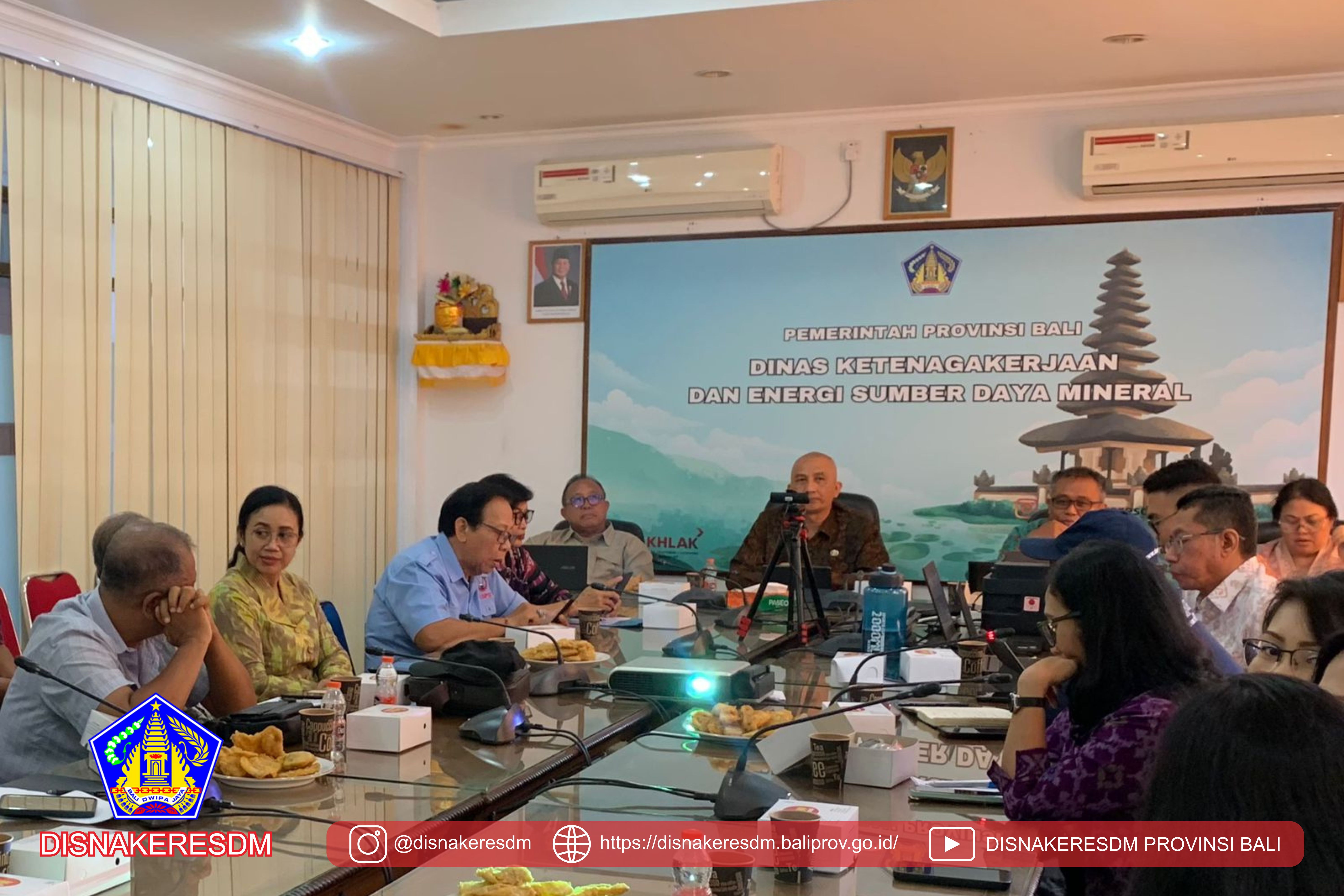 Rapat Dewan Pengupahan Provinsi Bali