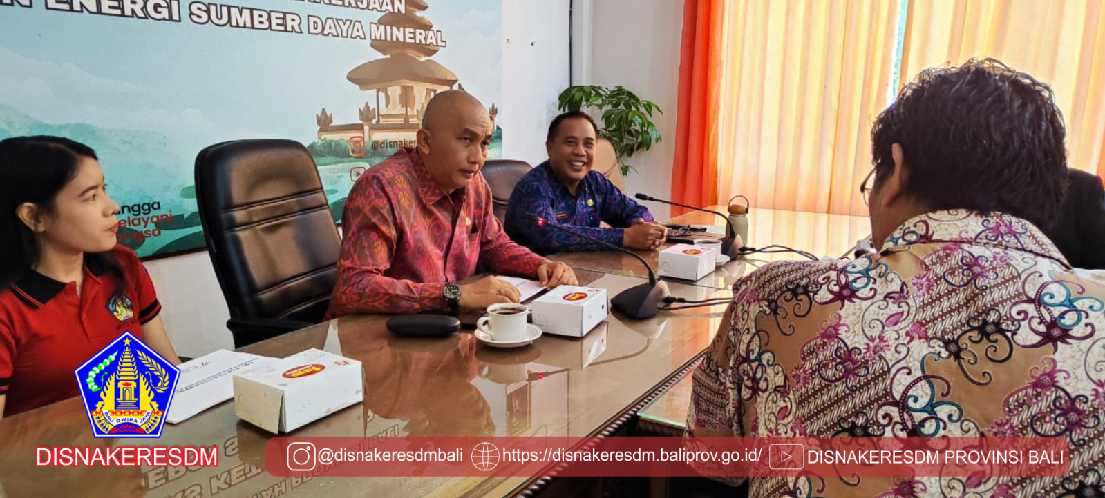 Menerima Audiensi Dari LPK Bintang Cemerlang Bali Kabupaten Bangli Beserta Mr. Tutsuya Sudoh (General Incorporeted Associtioan SIEN)