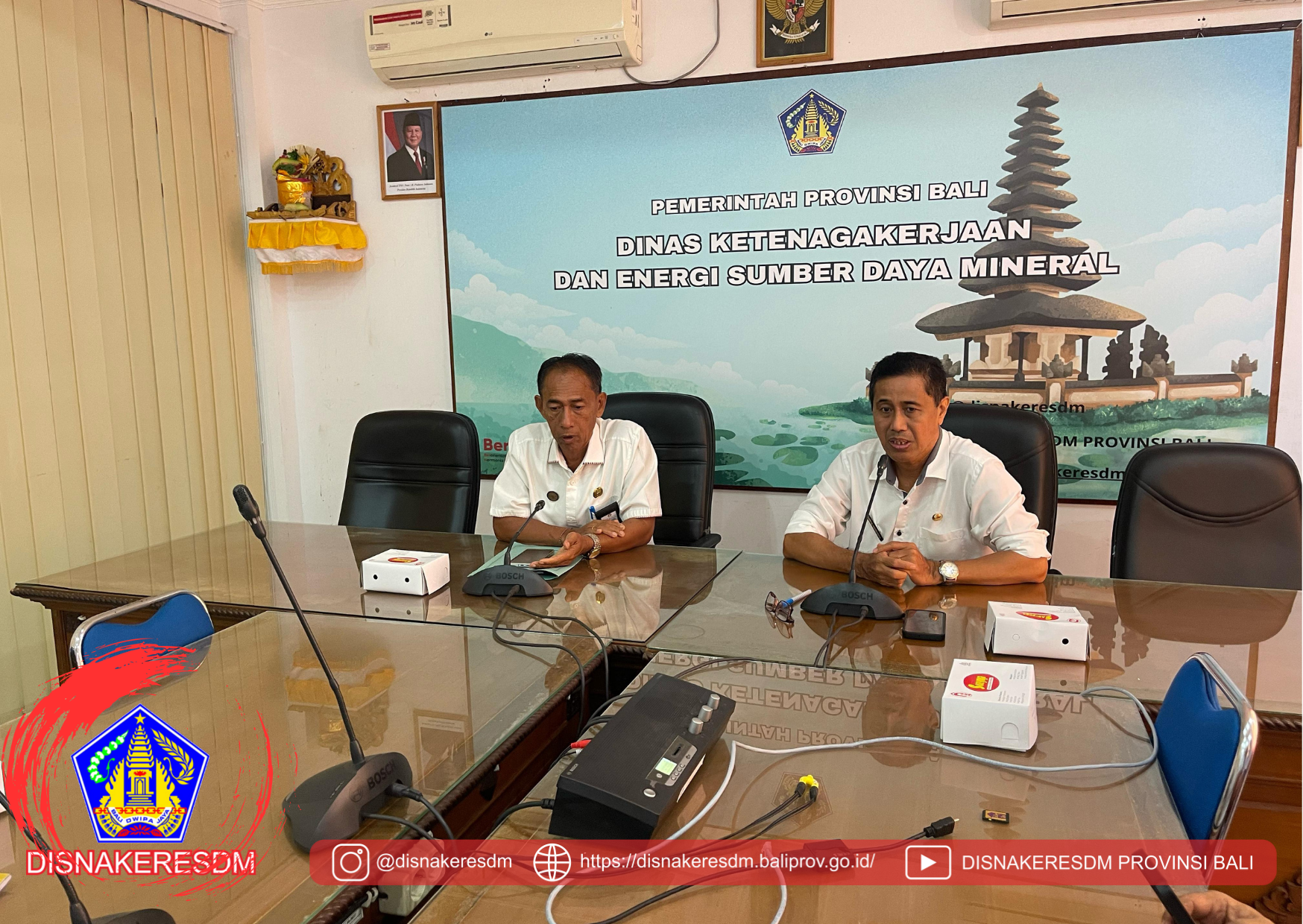 Menerima Kunjungan Tim Pembina Arsiparis Dalam Rangka Acara Monitoring Hasil Pengawasan Kearsipan Tahun 2024 Dan Pembinaan Kearsipan Tahun 2025