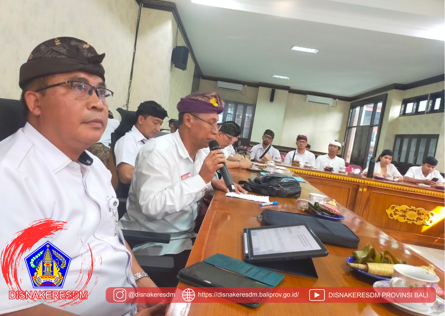 Rapat Persiapan Webinar Mayor Pengelolaan Sampah Bertema “Pengelolaan Sampah Berbasis Sumber Palemahan Kedas (PSPS PADAS)”