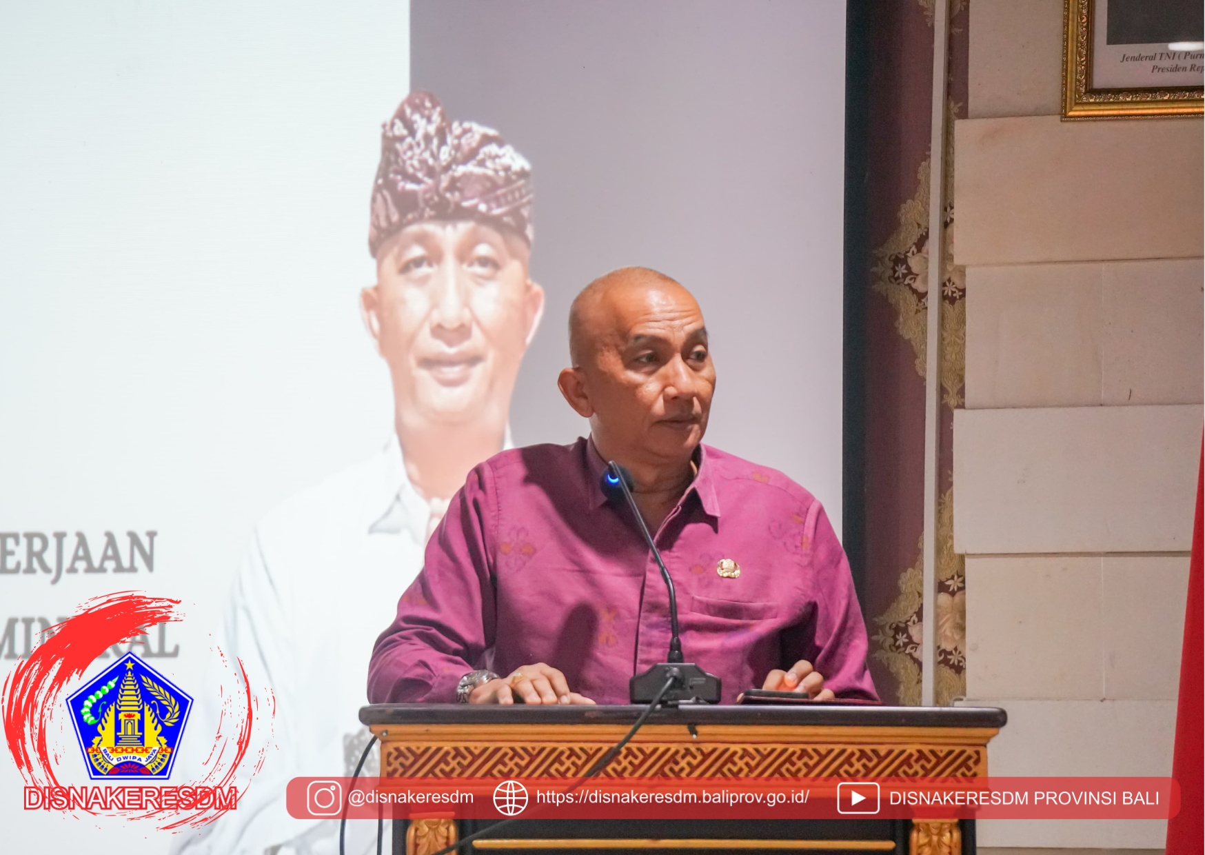 Pembukaan Kegiatan Sertifikasi Tenaga Kerja Daerah Bali Tahun 2025