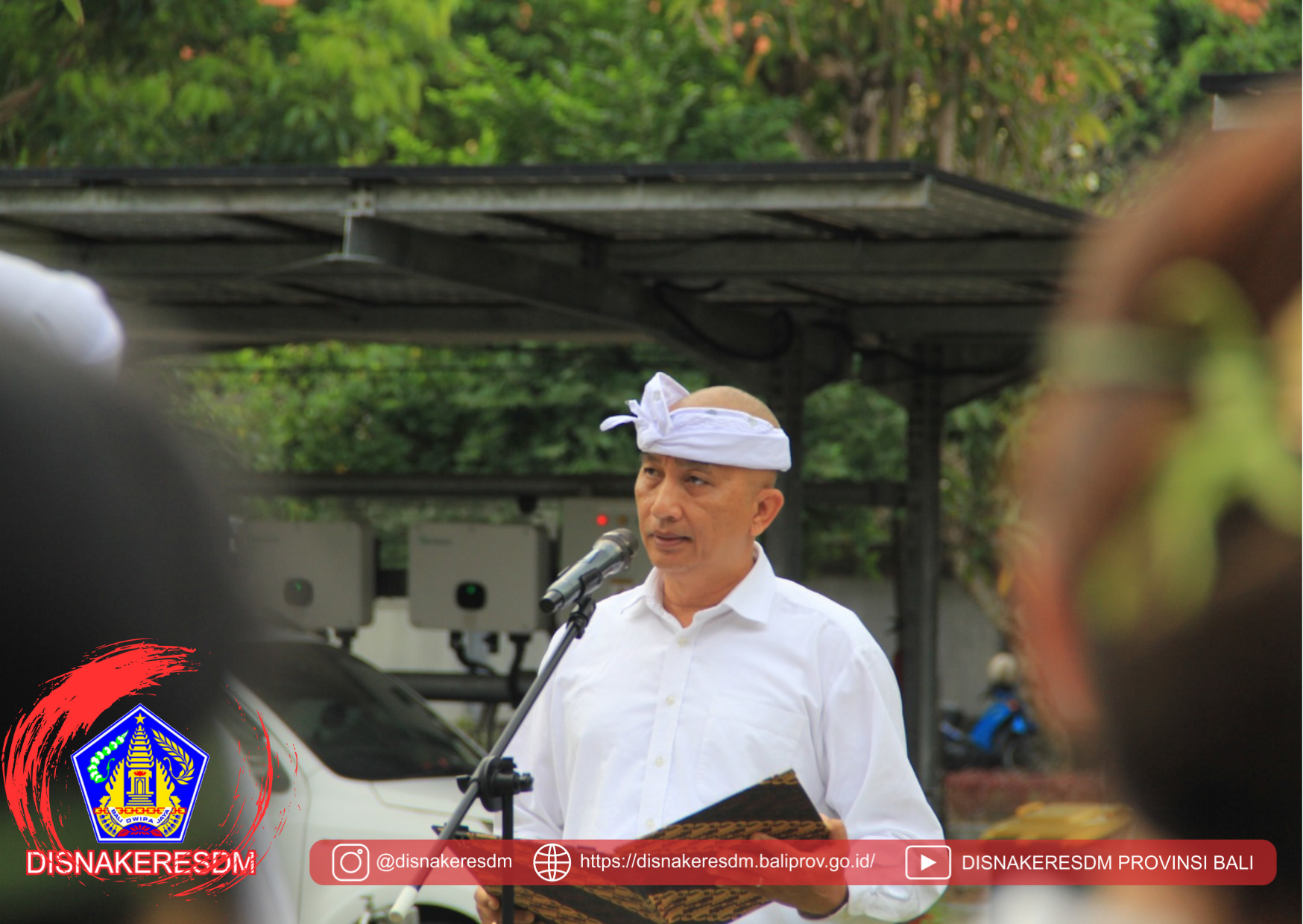 Pelantikan/Pengambilan Sumpah Jabatan Pegawai Pemerintah Dengan Perjanjian Kerja (PPPK) Di Lingkungan DisnakerESDM Provinsi Bali