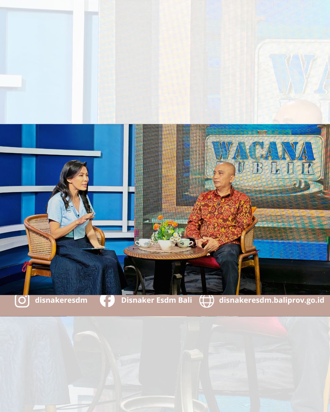 Talkshow Sosialisasi Program dan Kebijakan Pimpinan Daerah