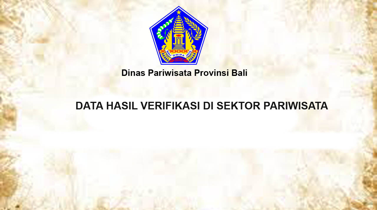 Hasil Verifikasi CHSE Sektor Pariwisata
