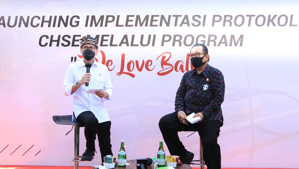 Menparekraf Launching  Program 'We Love Bali'