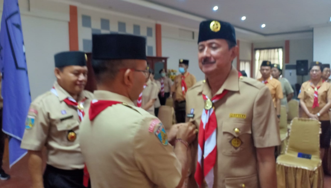 Dikukuhkan sebagai MABI SAKA Pariwisata, Tjok Bagus Ajak Anggota Pramuka menjadi Contoh Gerakan “Sadar Wisata”.