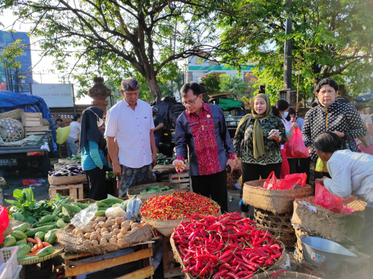 Sidak Pasar Tradisional Menjelang Idul Adha