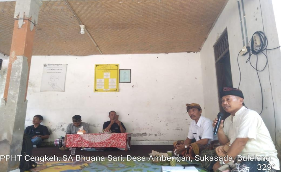 Hari Temu Lapang Penerapan Pengendalian Hama Terpadu OPT Tanaman Cengkeh di Subak Abian Bhuana Sari, Desa Ambengan, Kecamatan Sukasada, Kabupaten Buleleng