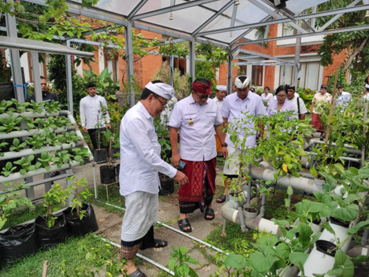 Kunjungan PJ Gubernur Bali ke Dinas Pertanian dan Ketahanan Pangan Provinsi Bali