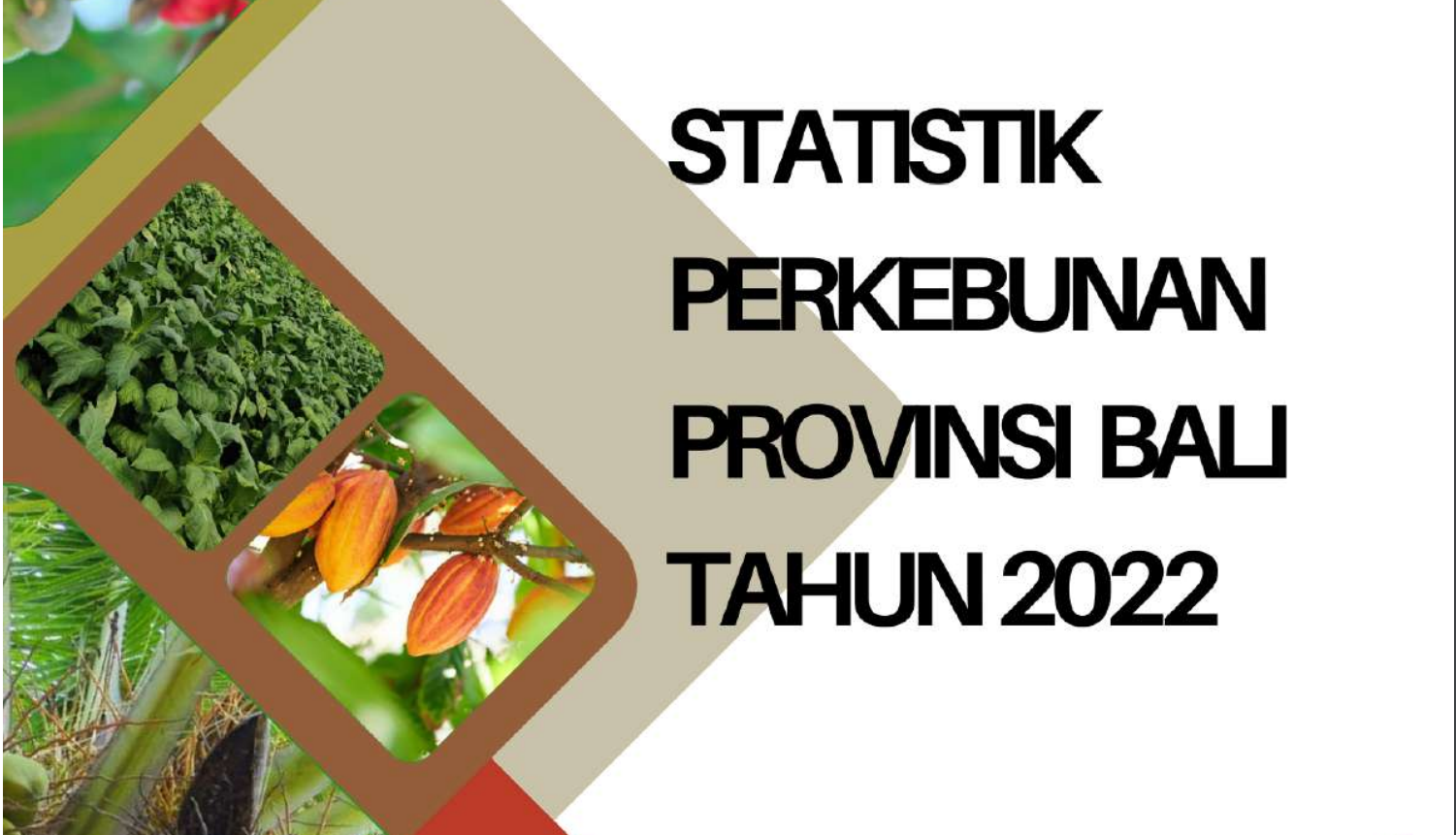 Buku Statistik Perkebunan 2023
