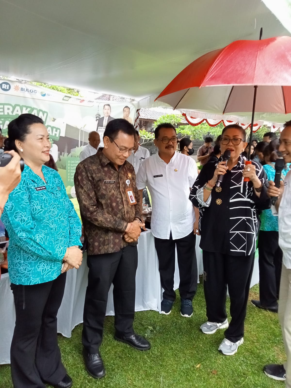 Gerakan Pangan Murah Digelar di Halaman TVRI Bali Berlangsung Serentak di 22 Titik