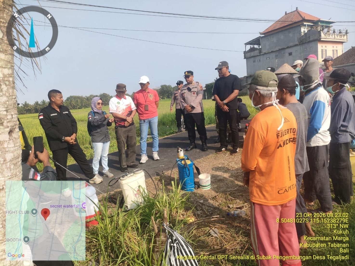 GERAKAN PENGENDALIAN OPT SEREALIA DI KABUPATEN TABANAN5