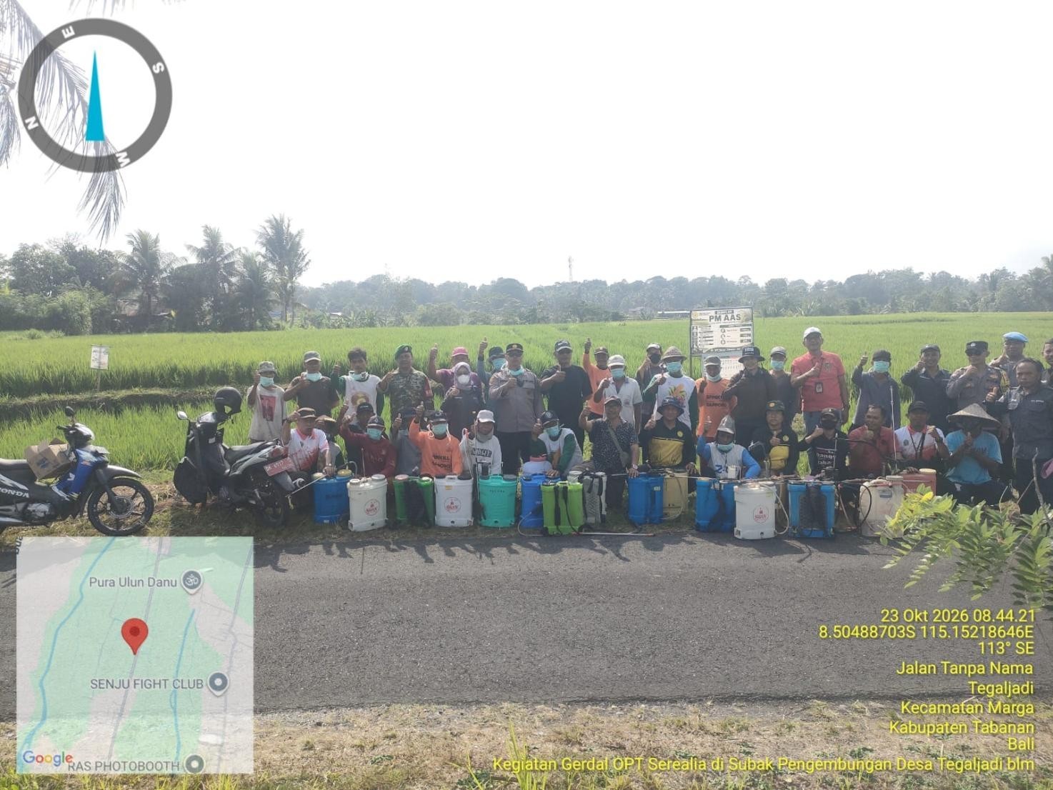 GERAKAN PENGENDALIAN OPT SEREALIA DI KABUPATEN TABANAN7