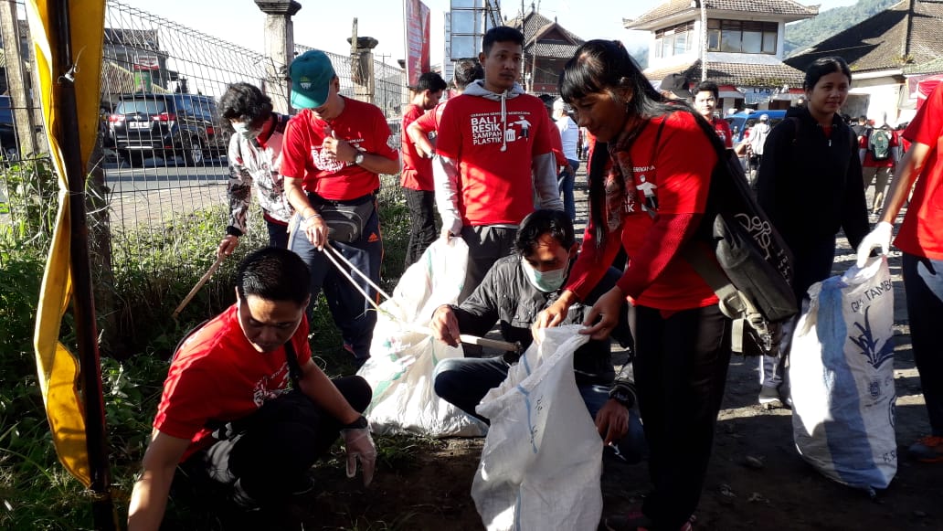 Dokumentasi Kegiatan Gerakan Semesta Berencana Bali Resik Sampah Plastik Bulan Mei 2019