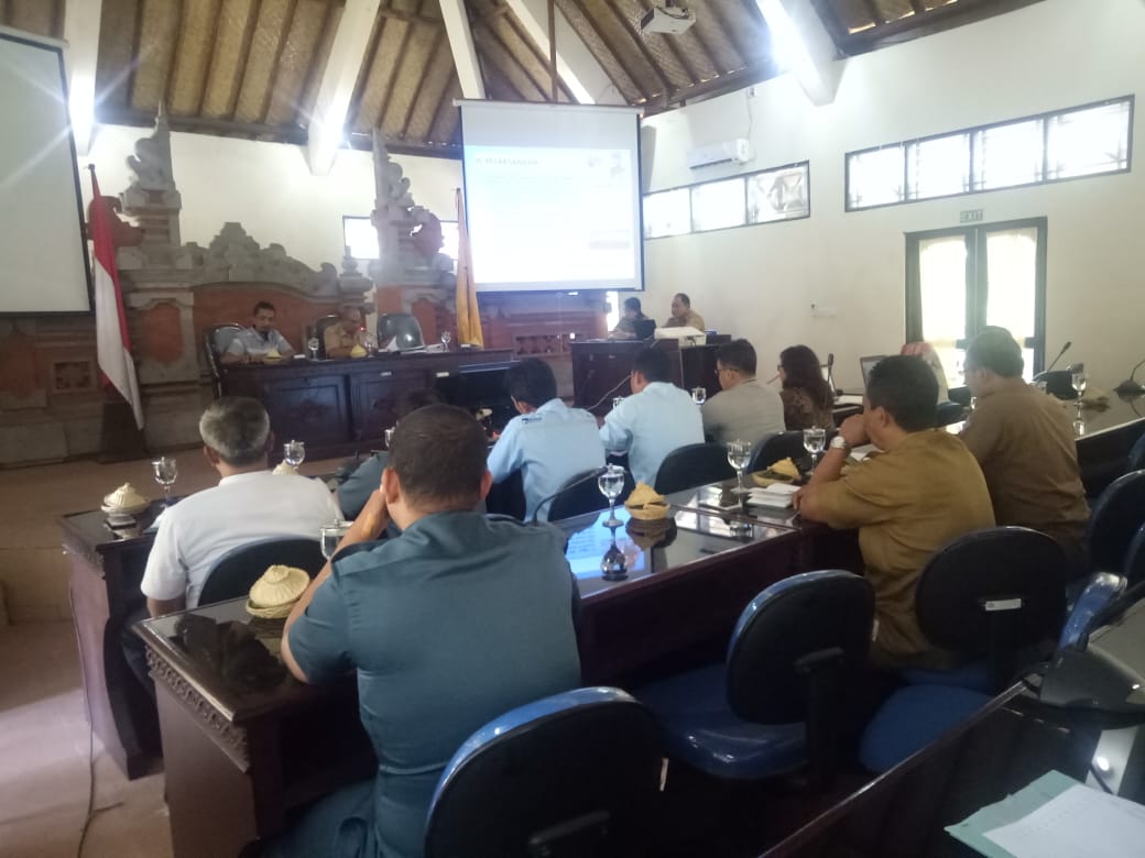 Rapat terkait  Percepatan Penyampaian Rencana Detail Pemanfaatan Dumping I dan Dumping II PT. PELINDO  III Cabang Benoa