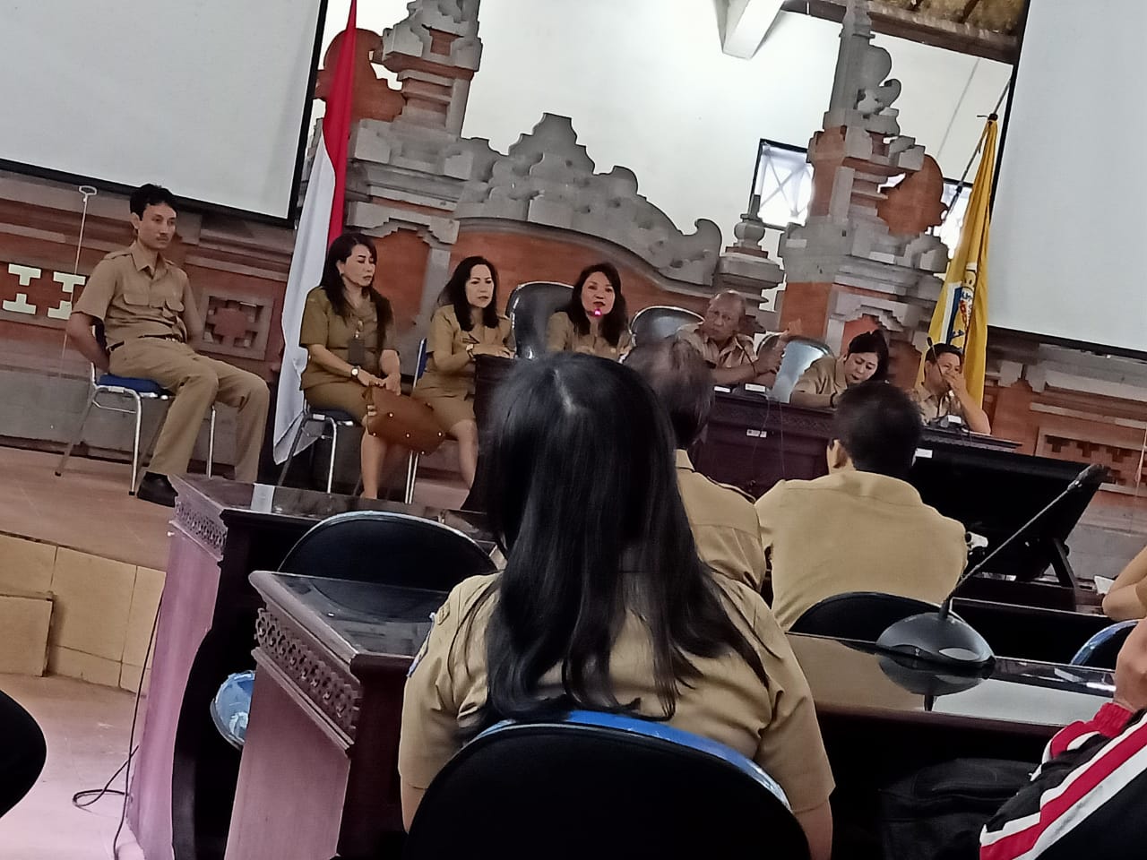 Dokumentasi 6 Januari 2020 Pengarahan Bapak  Kadis DKLH Provinsi Bali  Terkait Program & Kegiatan 2020
