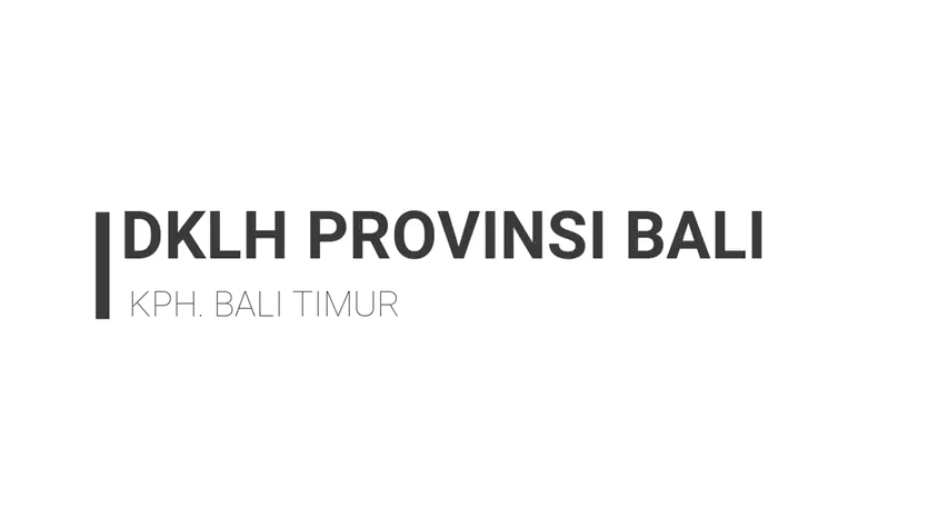 KPH. Bali Timur - Jumat Resik Sampah Plastik