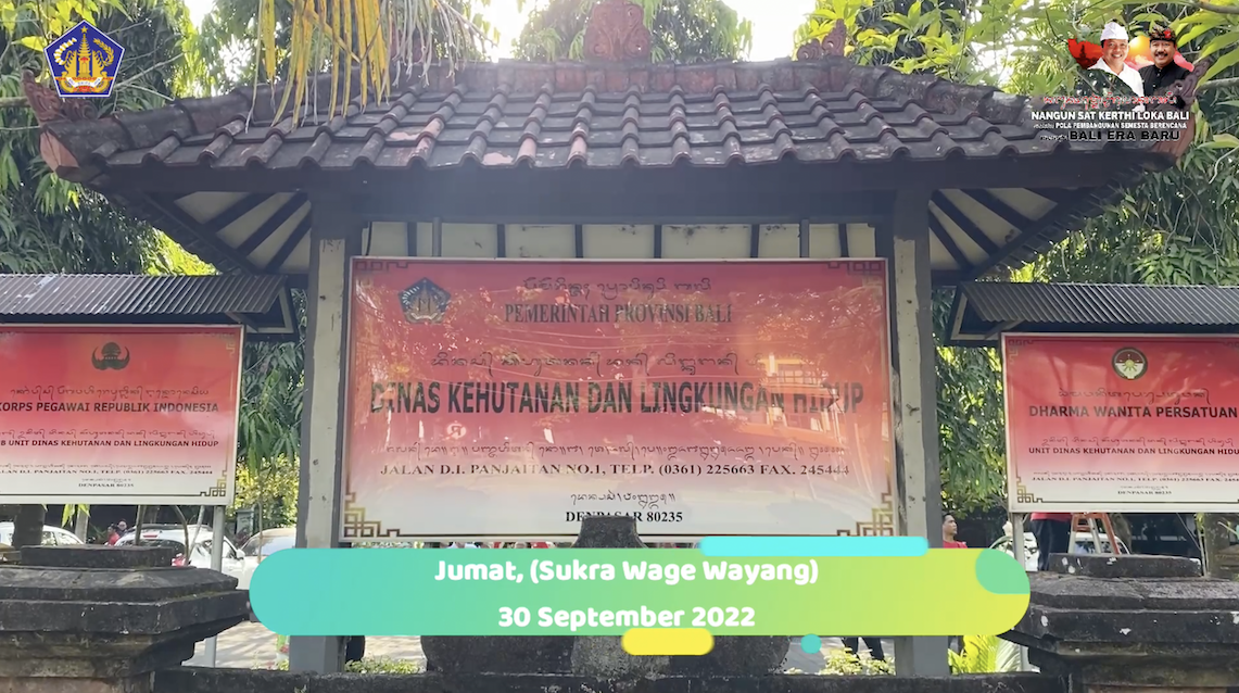 Kegiatan Kebersihan dalam rangka Menyambut Hari Raya Tumpek Wayang