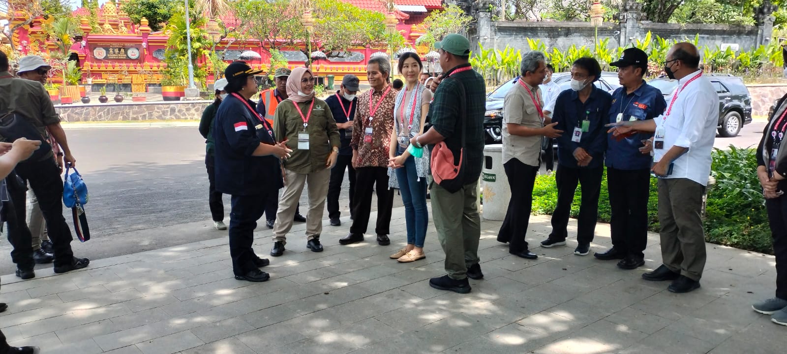 Pengecekan Showcase Konservasi Mangrove