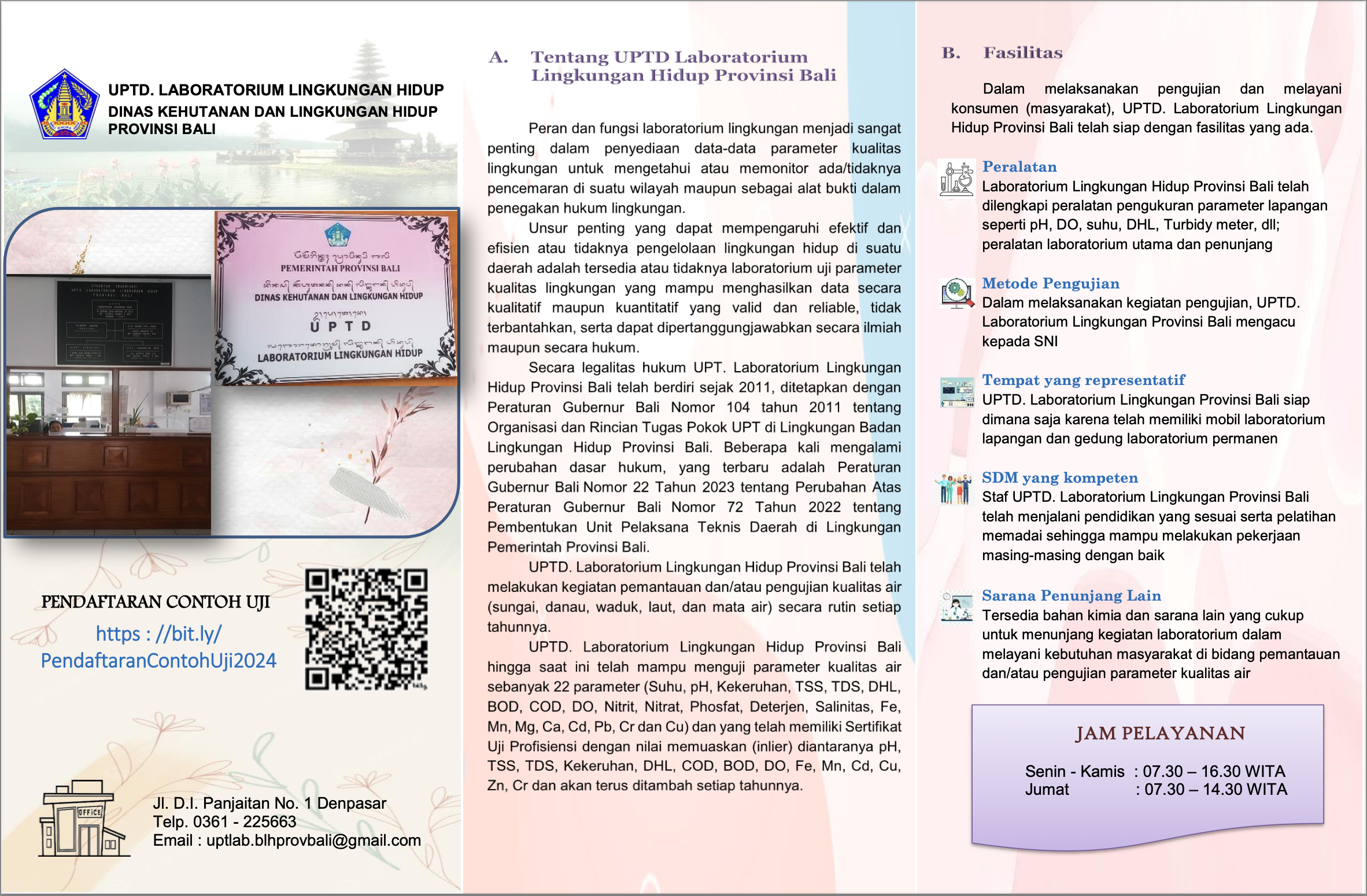 Update Layanan UPTD. Laboratorium Lingkugnan Hidup