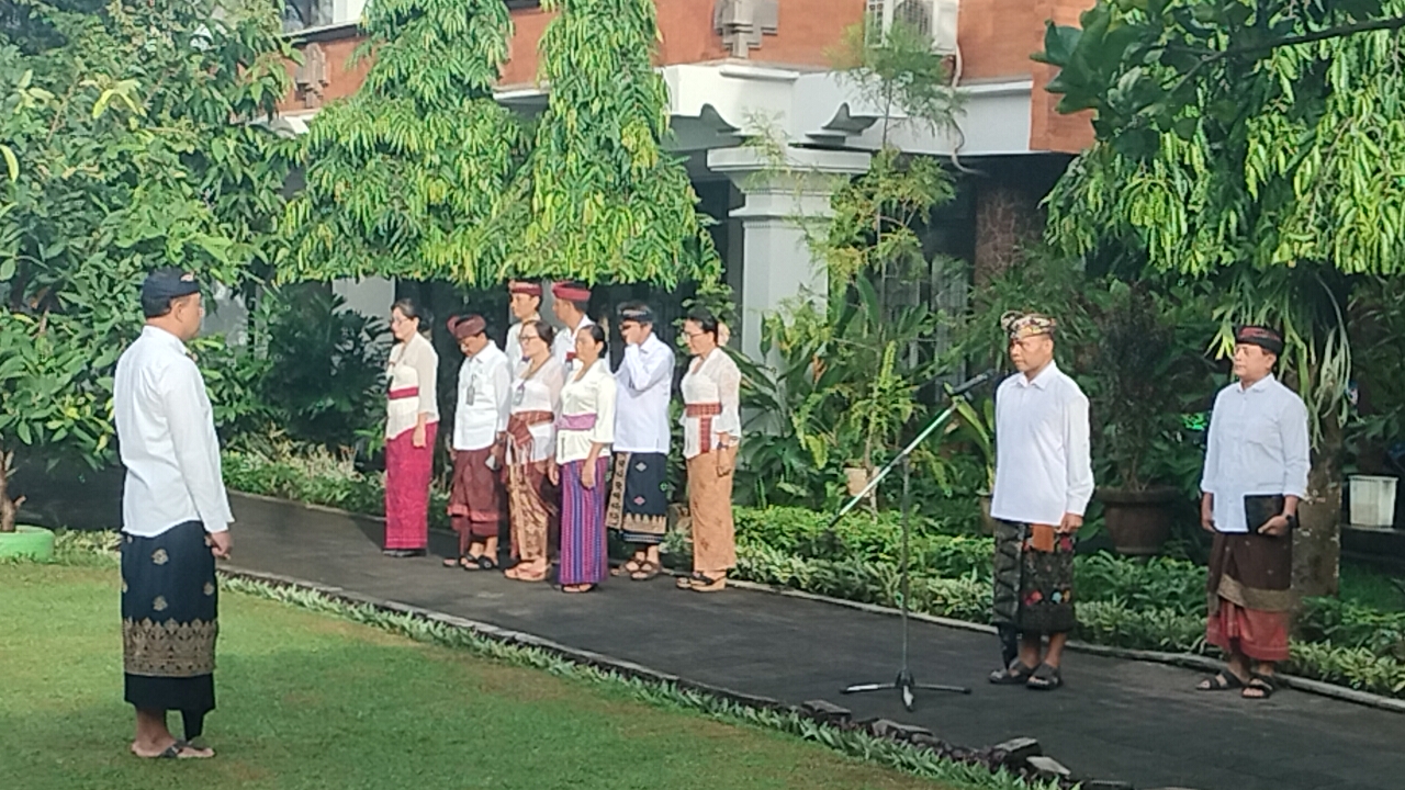 Dinas Kehutanan dan Lingkungan Hidup Provinsi Bali Laksanakan Upacara Hari Bela Negara ke-76