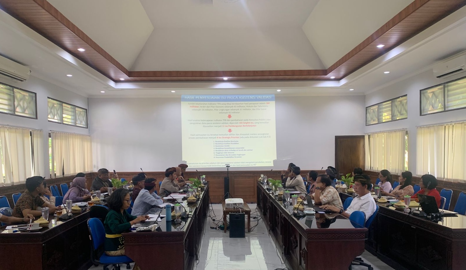 Validasi Kajian Lingkungan Hidup Strategis (KLHS) untuk Rencana Pembangunan Jangka Panjang Daerah (RPJPD) Kabupaten Karangasem
