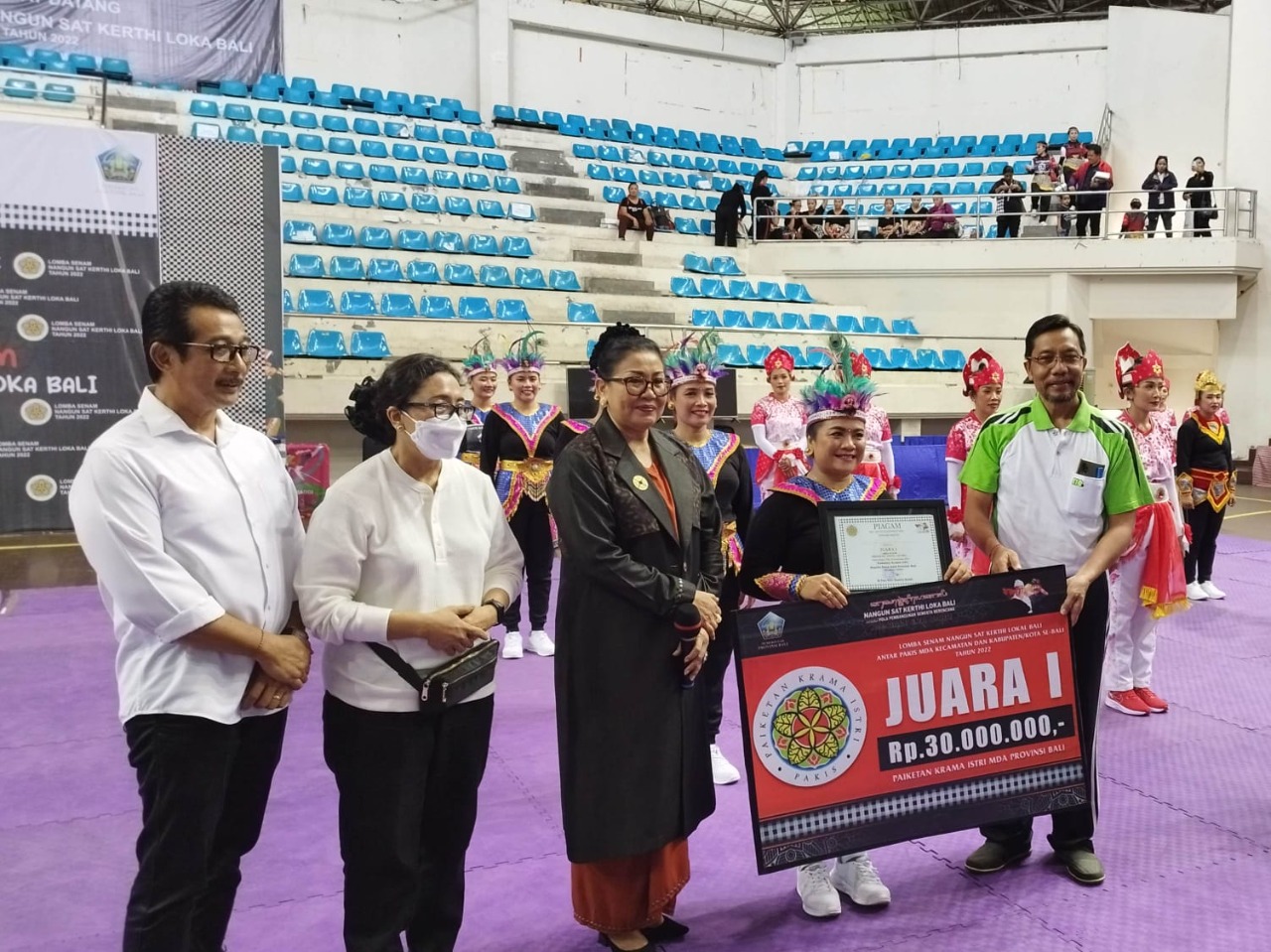 Lomba Senam “Nangun Sat Kerthi Loka Bali” Digelar