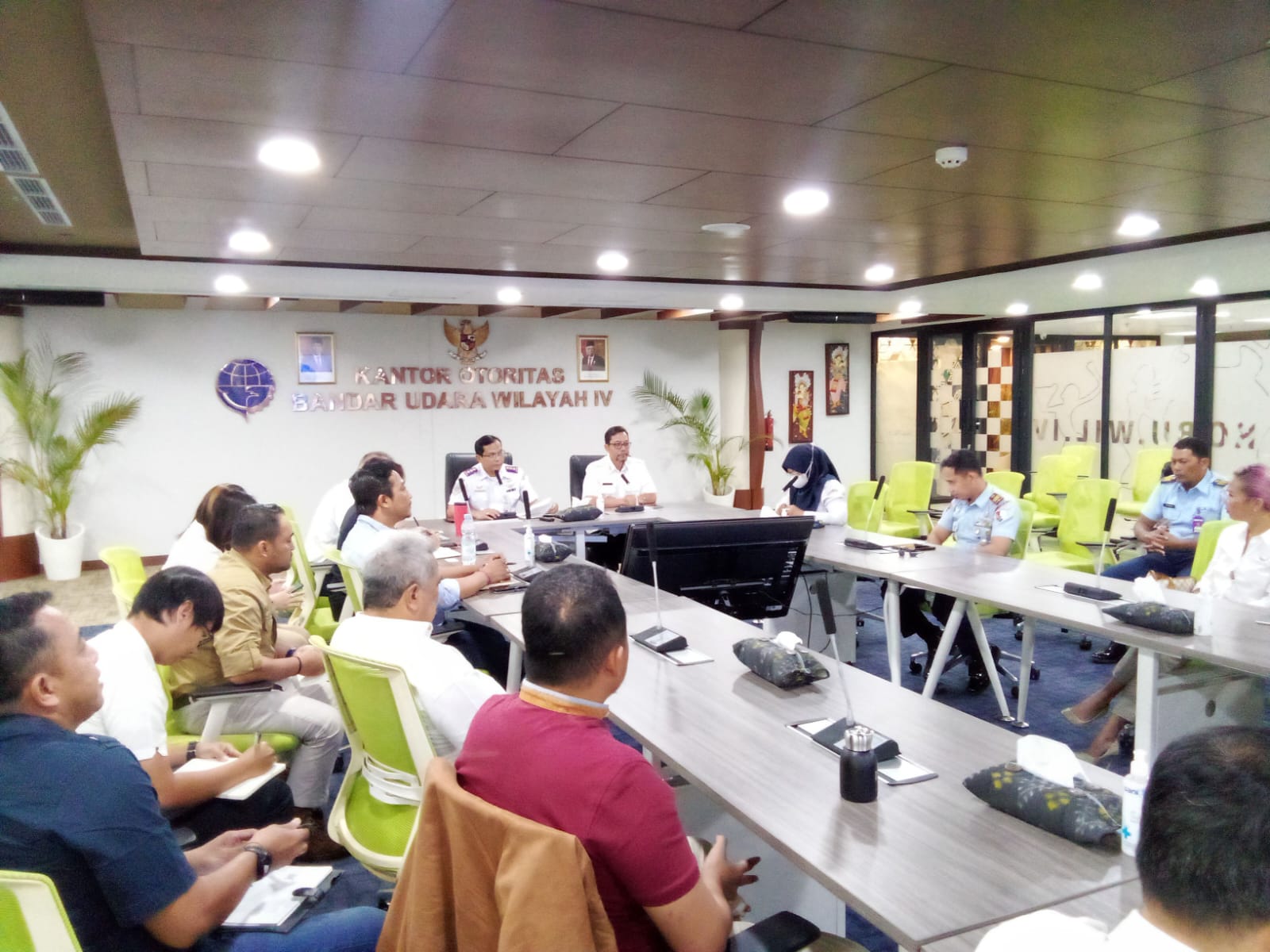 Rakor terhadap Aktivitas penerbangan Heli Wisata oleh Kantor Otoritas Bandar Udara Wilayah IV Bali
