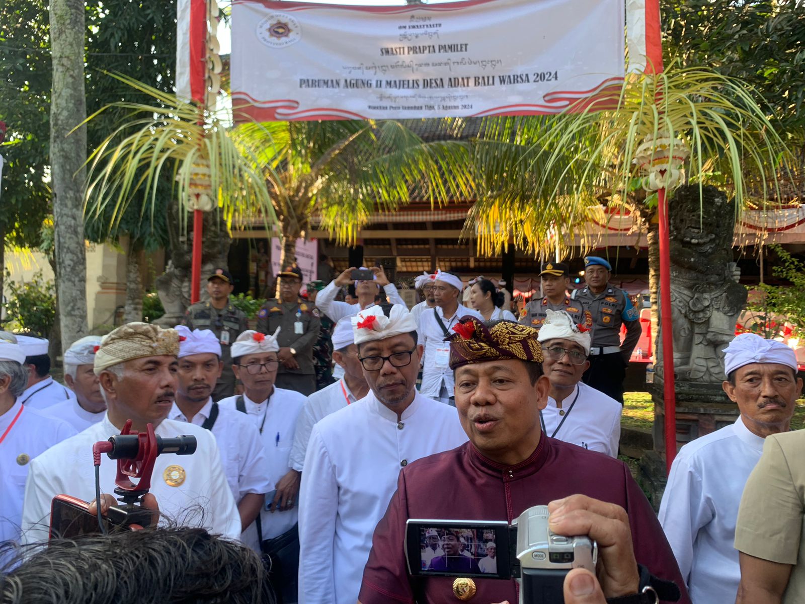 Pengukuhan Bendesa Agung MDA Provinsi Bali Periode 2024-2029