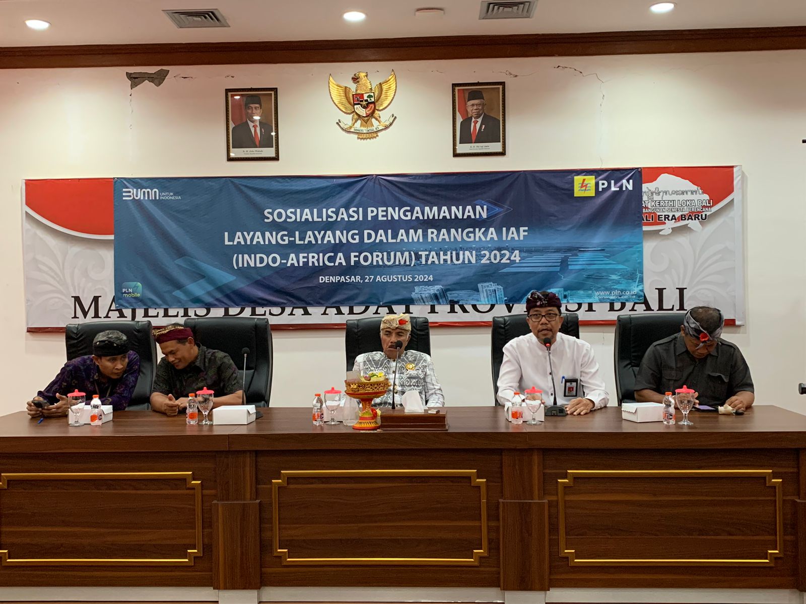Sosialisasi Pengamanan layang-layang Jelang IAF di Bali