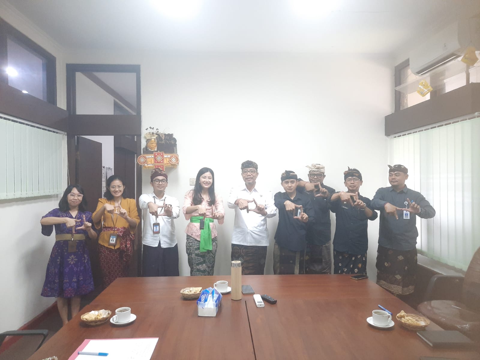 Kepalas Dinas PMA Menerima Audensi Bank Indonesia (BI)