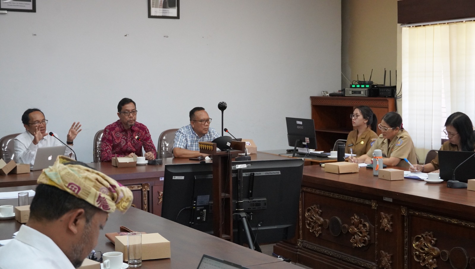 Dinas PMA Provinsi Bali Laksanakan Rapat Koordinasi Bersama Tim Perancang SDM Bali Unggul