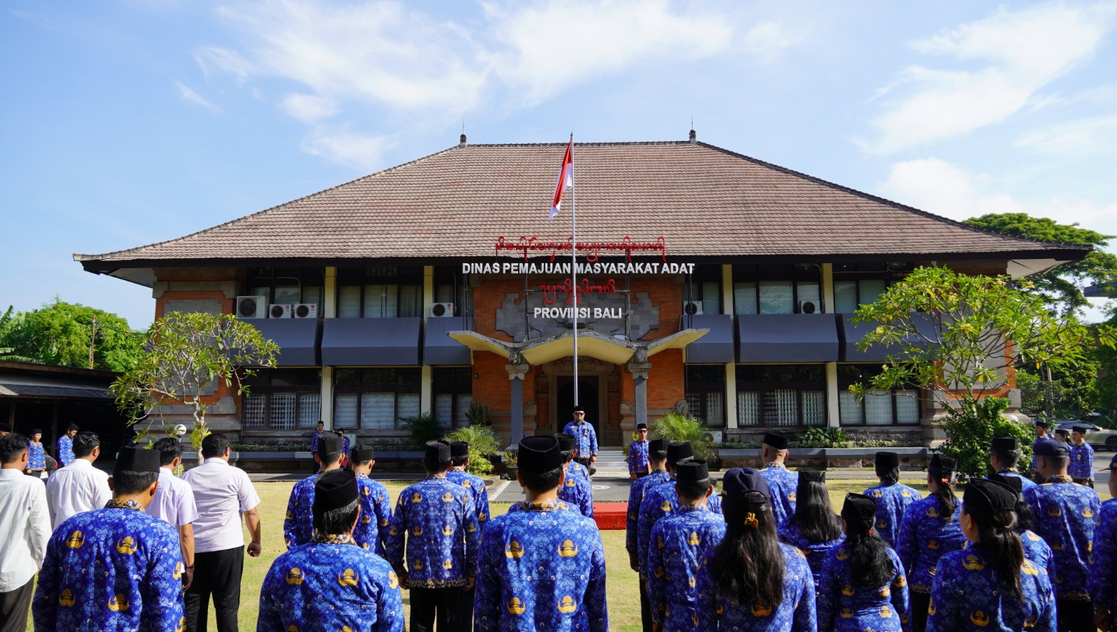 Dinas Pemajuan Adat Provinsi Bali Gelar Upacara Peringatan Hari Sumpah Pemuda ke-97 Tahun 2025