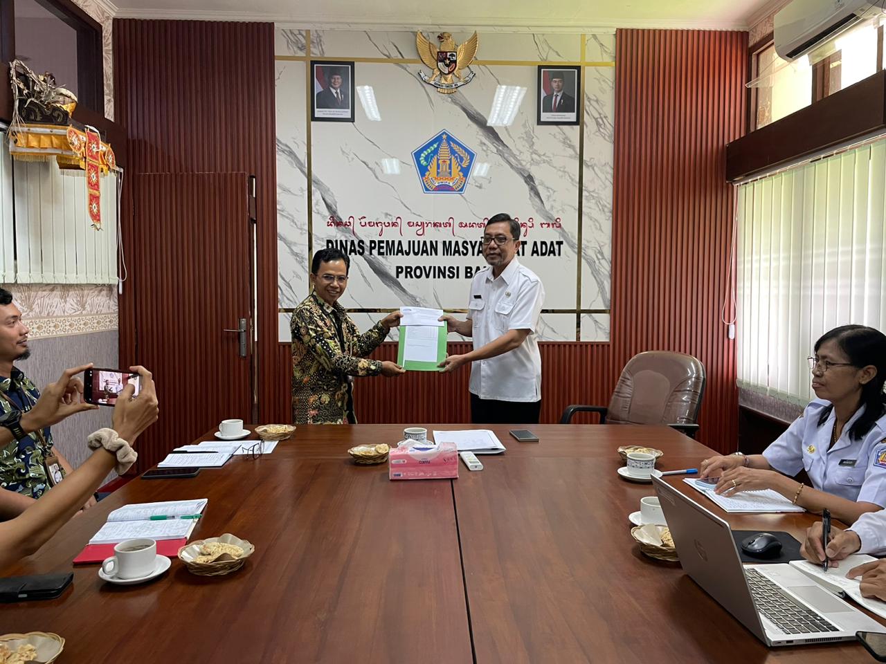 Kadis PMA Provinsi Bali Menerima BPKP Perwakilan Provinsi Bali