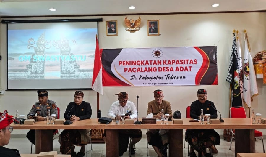 Peningkatan Kapasitas Pacalang Desa Adat se-Kabupaten Tabanan
