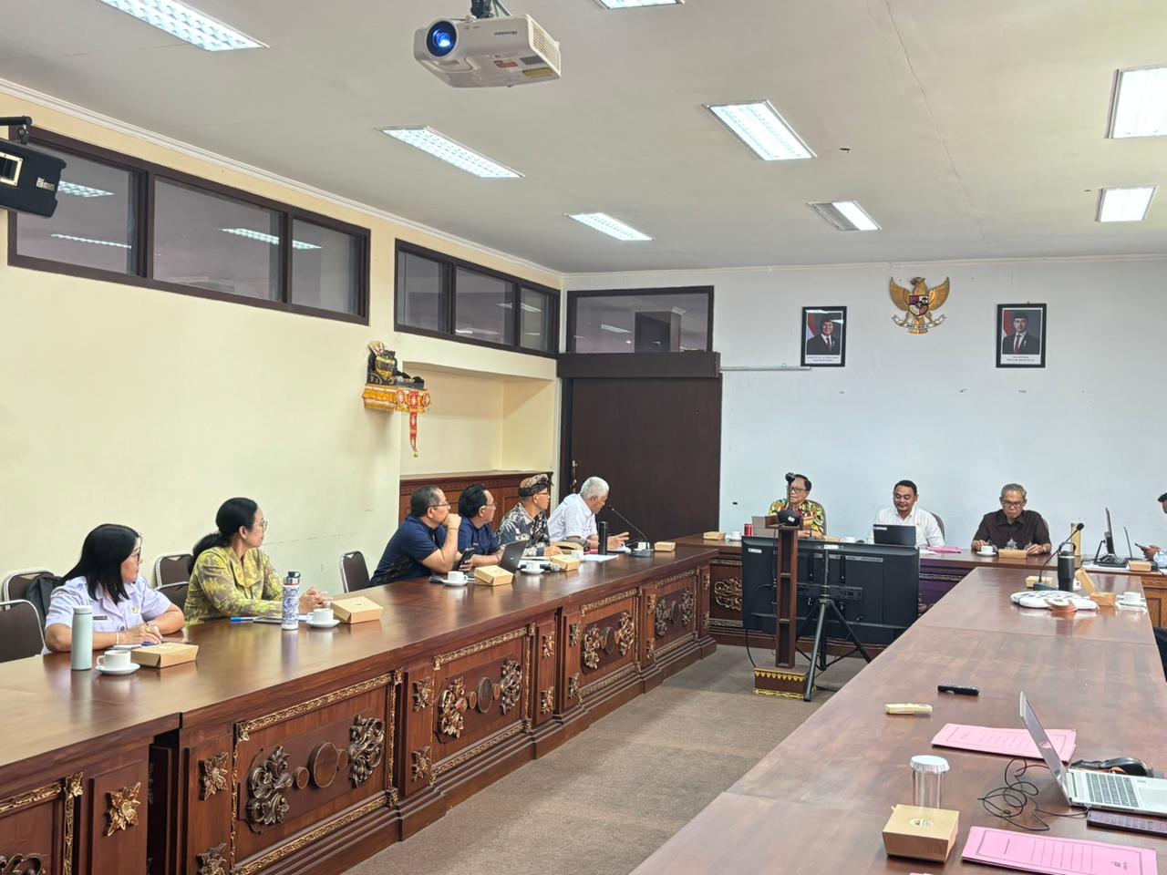 Rapat Koordinasi Rancangan Peraturan Daerah Provinsi Bali tentang Labda Pacingkreman Desa Adat