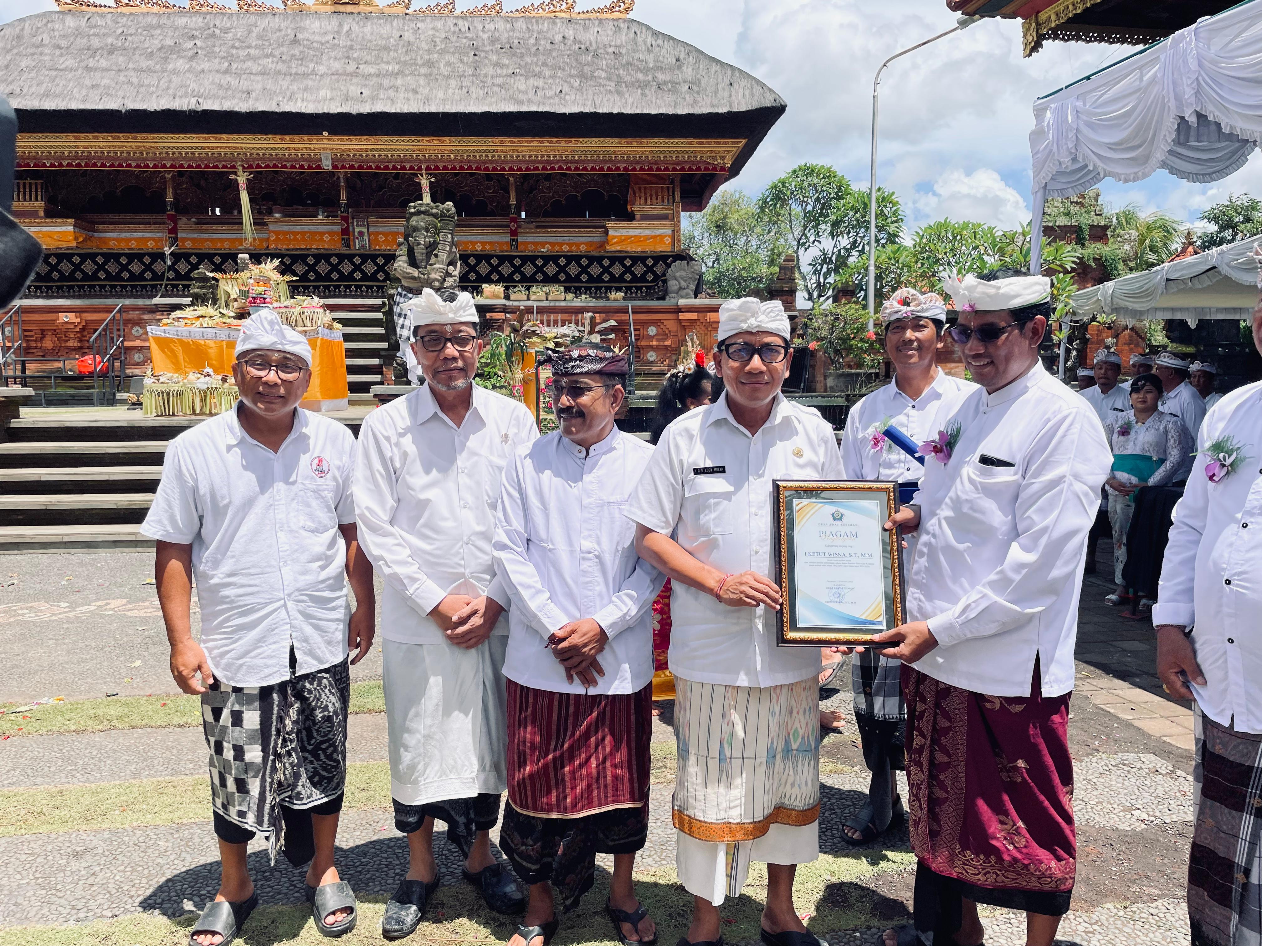 Kadis PMA Prov. Bali Hadiri Uleman Pamikukuh miwah Pajaya-jayaan Prajuru Desa Adat Kesiman