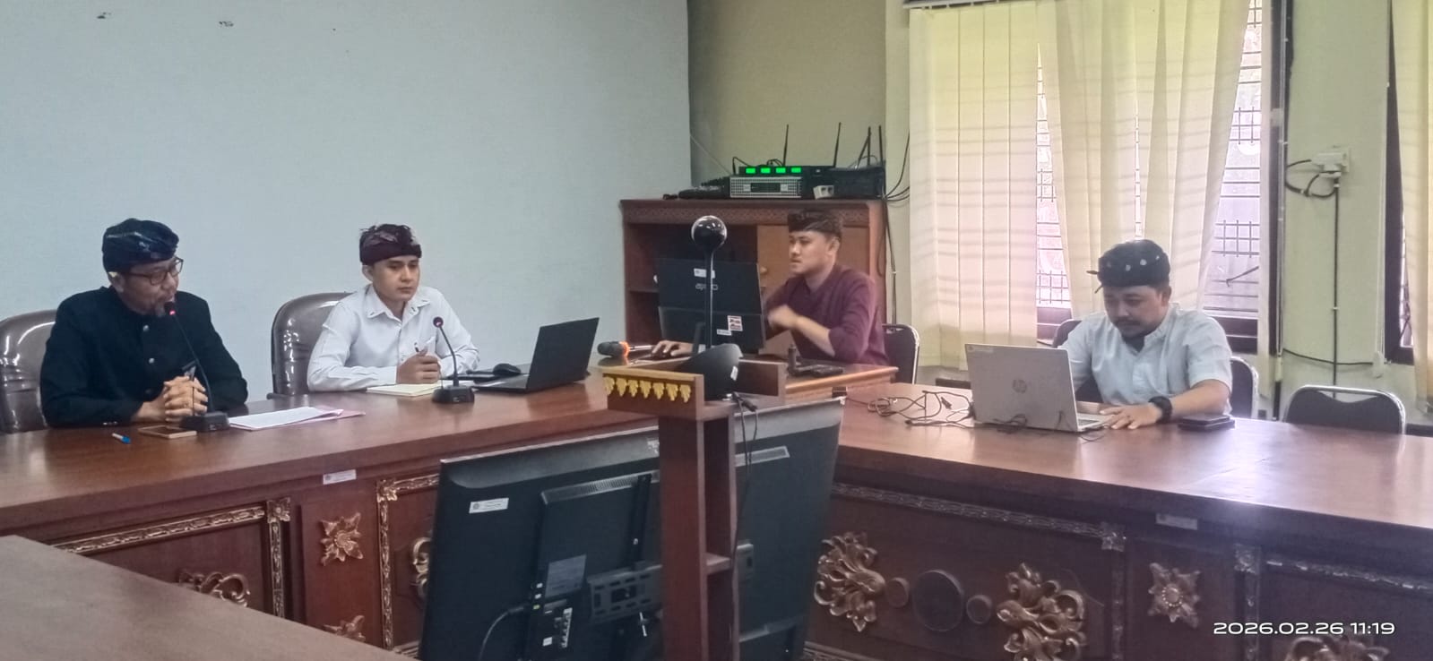Matangkan Persiapan Gelar Agung Pacalang Bali 2026, Dinas PMA Gelar Rapat Koordinasi