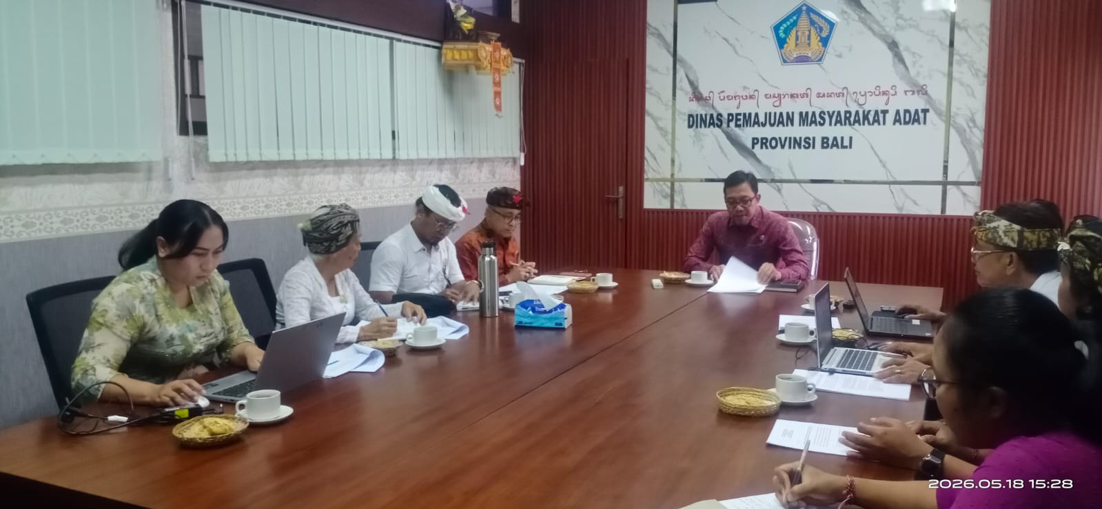 Dinas PMA Bali Terima Audiensi MDA Provinsi Bali Bahas Pedoman Pasraman Non Formal Desa Adat Tahun 2026