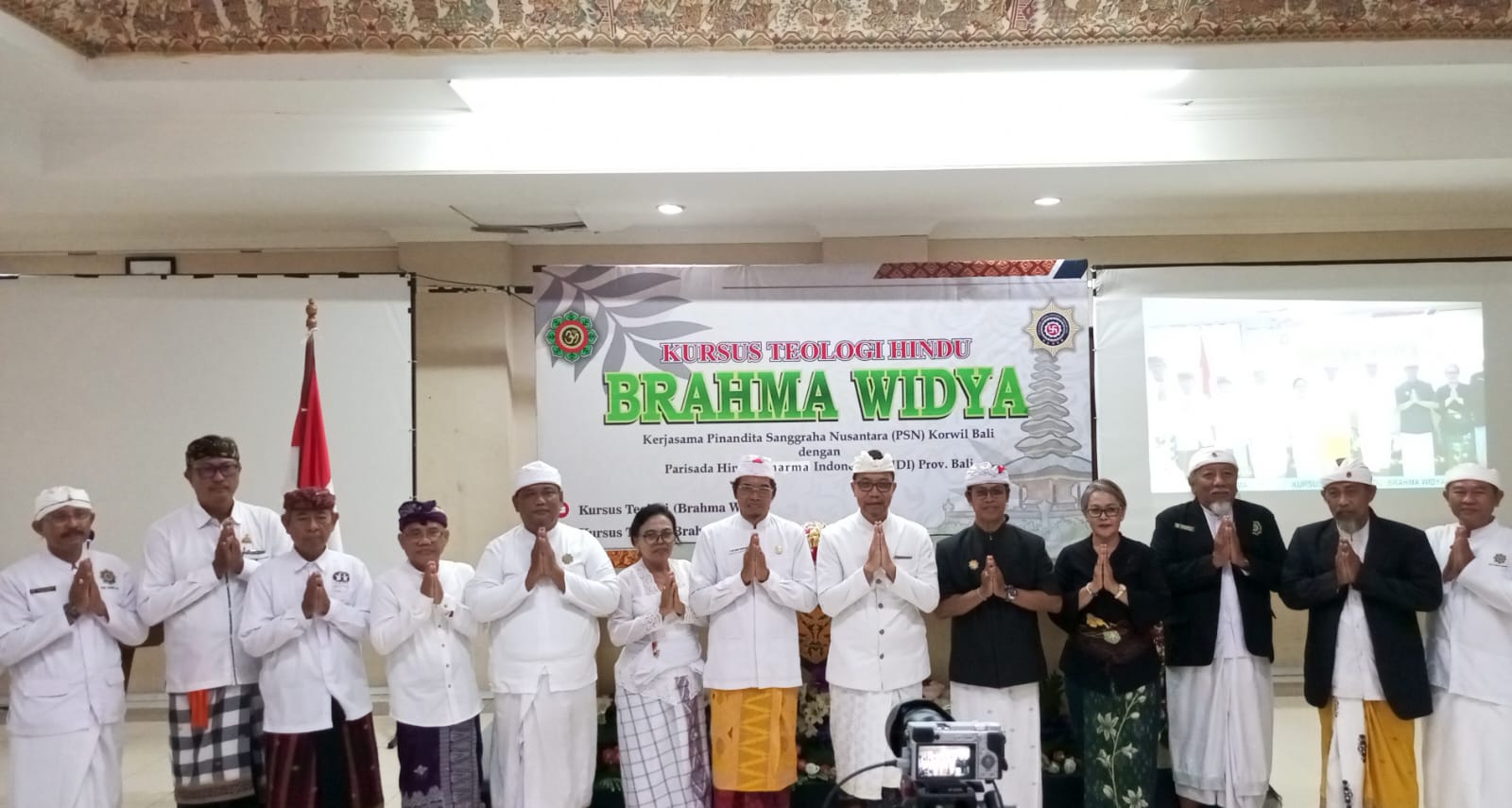 Kadis PMA Bali Buka Kursus Teologi Hindu (Brahma Widya) Angkatan VIII Tahun 2026
