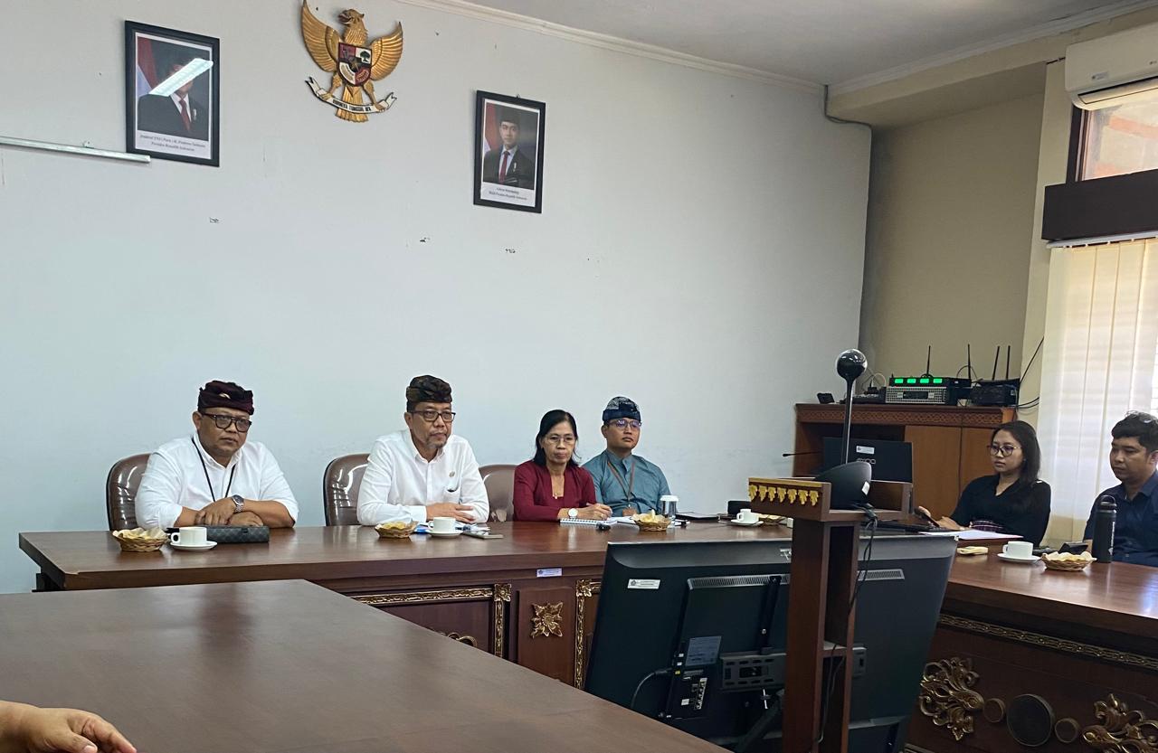 Kadis PMA Bali Hadiri Entry Meeting Audit Kinerja Tematik Pemanfaatan Teknologi Informasi dan Digitalisasi