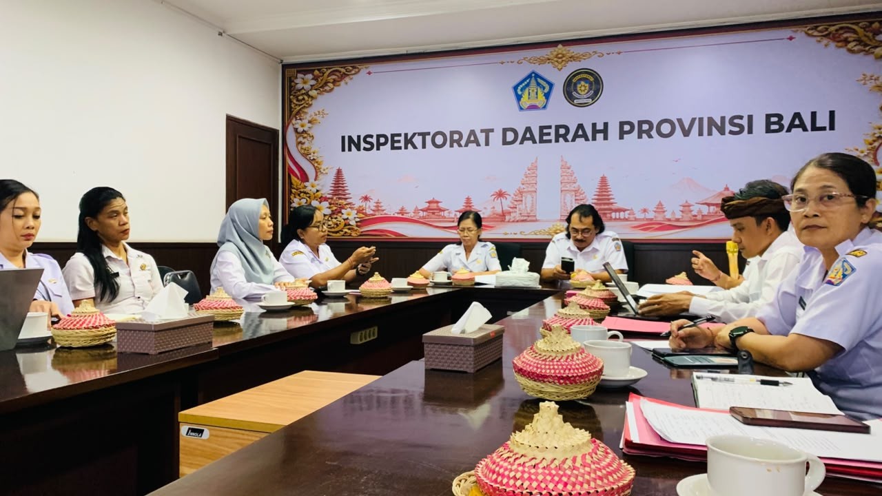 Sekretaris PMA Bersama Para Kepala Bidang Laksanakan Rakor Tanggapan Hasil Audit Kinerja Tahun 2025