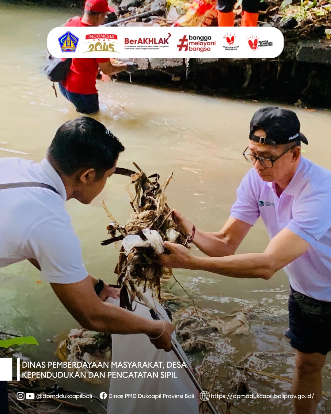 Sinergi dalam Membersihkan Aliran Sungai