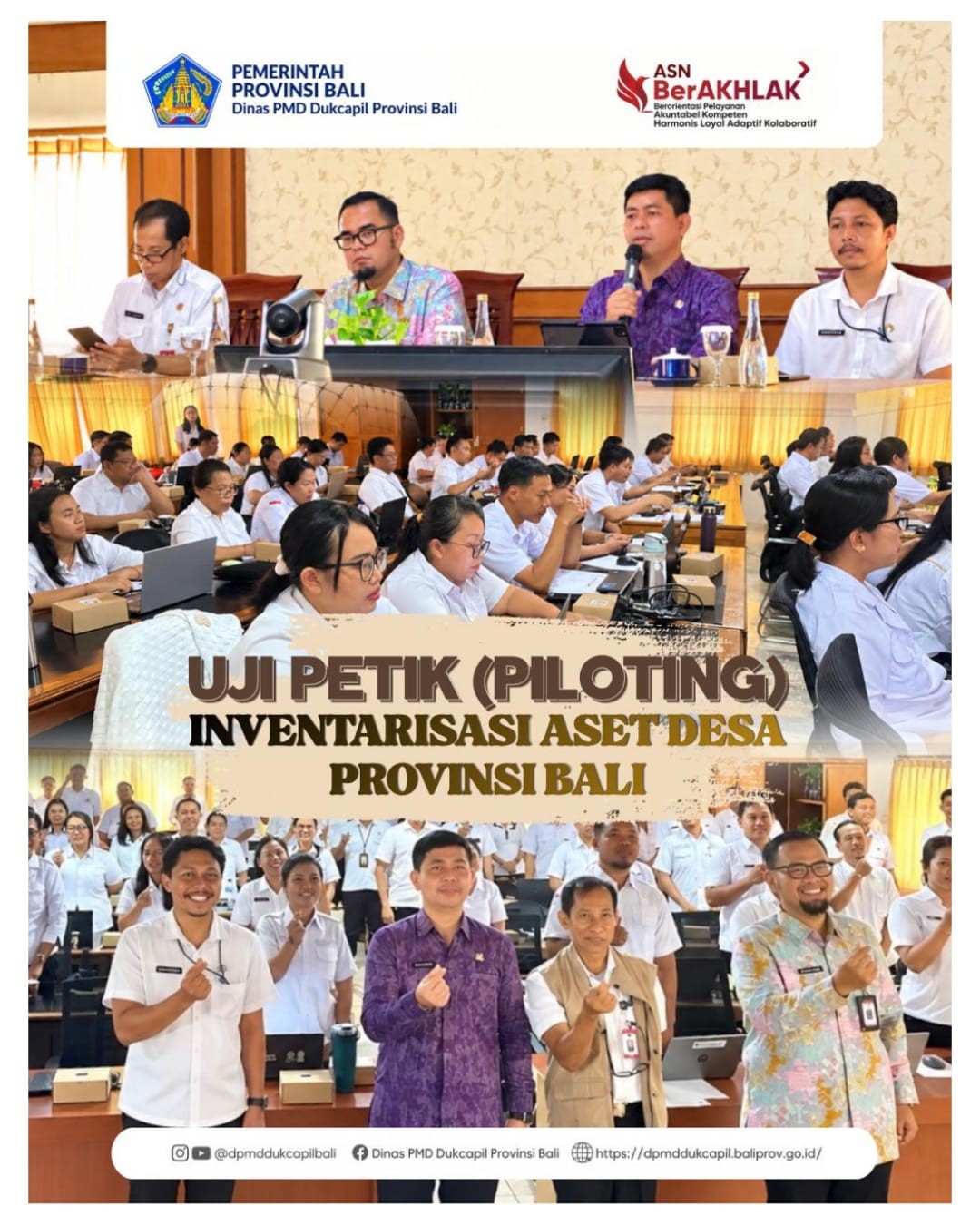 Uji Petik (Piloting) Inventarisasi Aset Desa Provinsi Bali