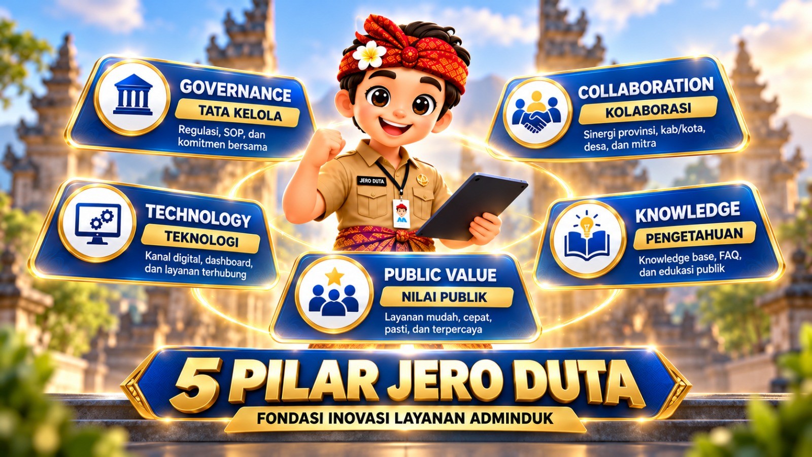 Pemprov Bali Bangun JERO DUTA, Perkuat Tata Kelola Informasi Adminduk