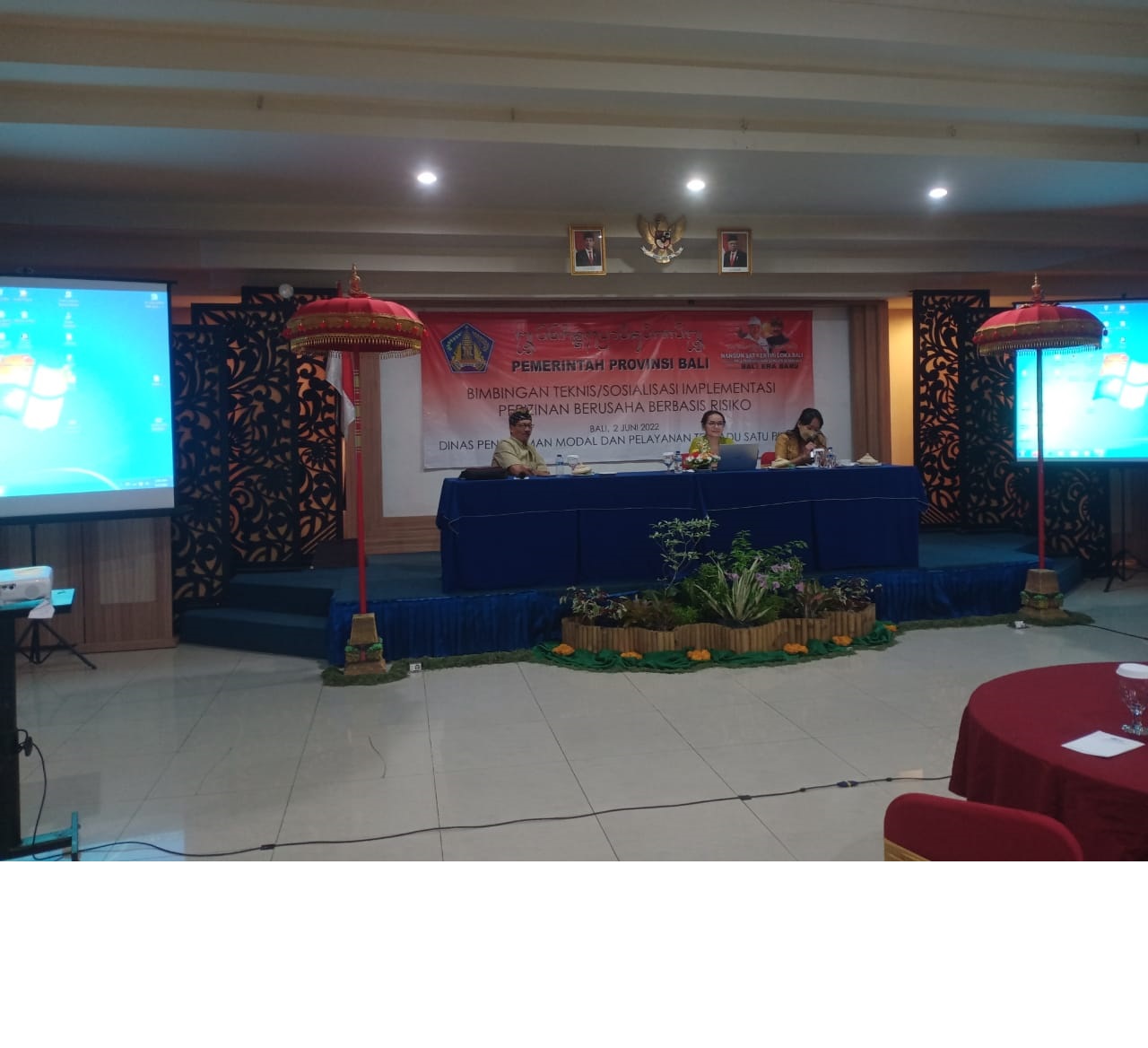 Pelaksanaan bimbingan teknis/ sosialisasi implementasi perizinan berusaha berbasis risiko Gelombang IX