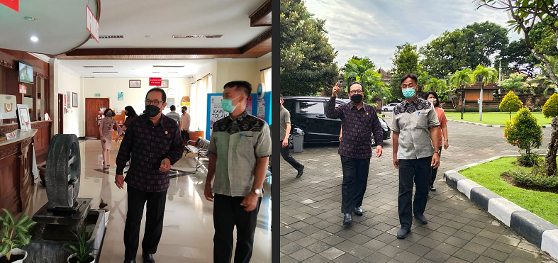 Kunjungan Bapak Wakil Gubernur Bali ke DPMPTSP Provinsi Bali