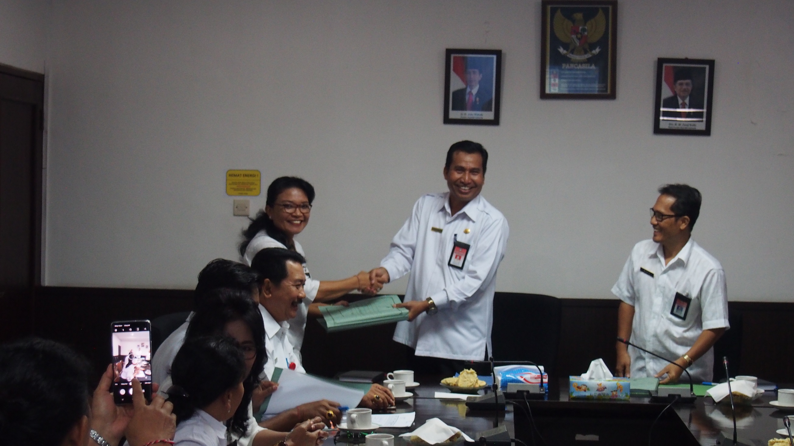 Penyerahan Naskah Hasil Pemeriksaan (NHP).
