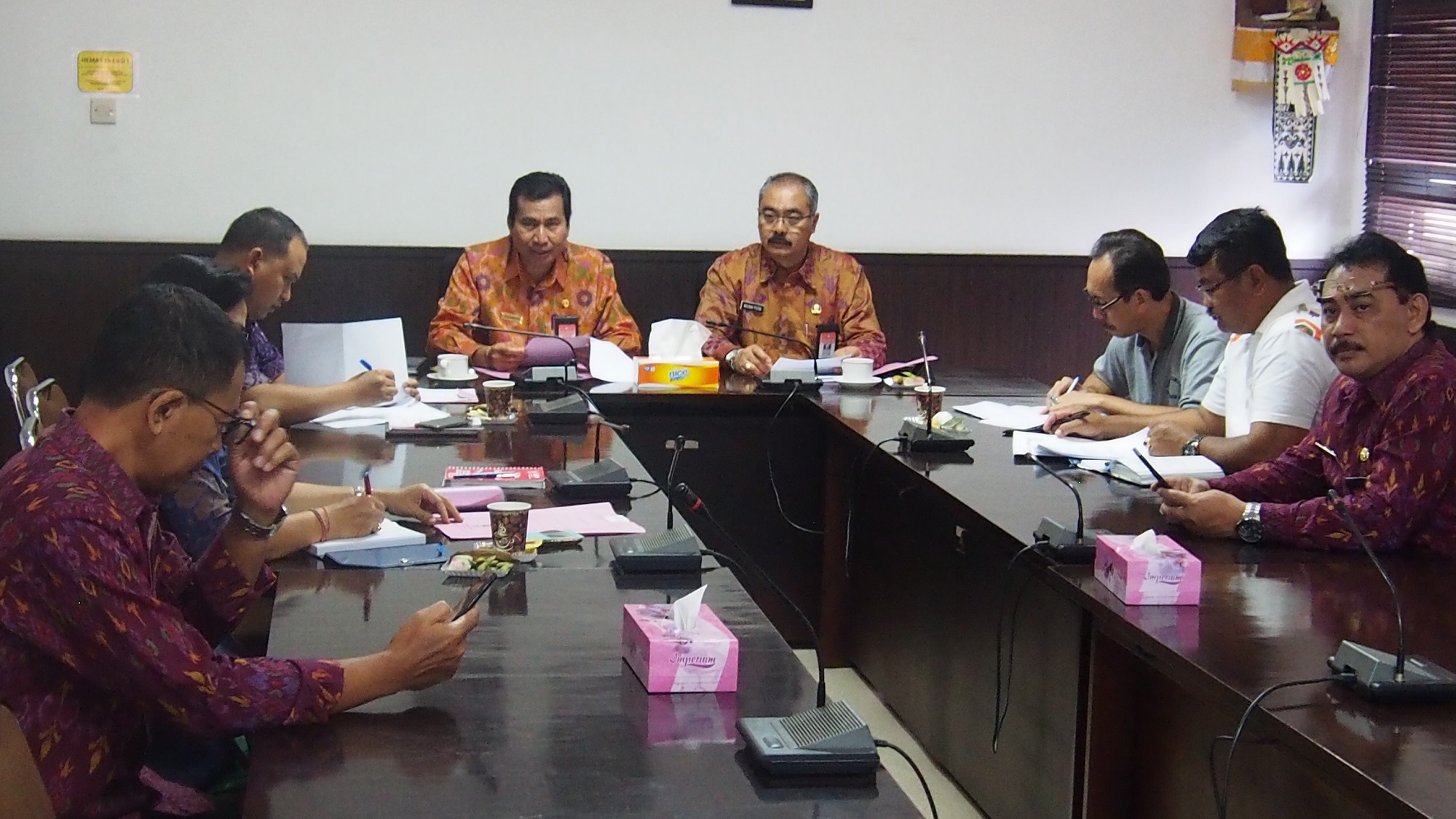 Koordinasi Persiapan Pelaksanaan Workshop Penyusunan Peraturan dan Diseminasi Pendidikan Anti Korupsi